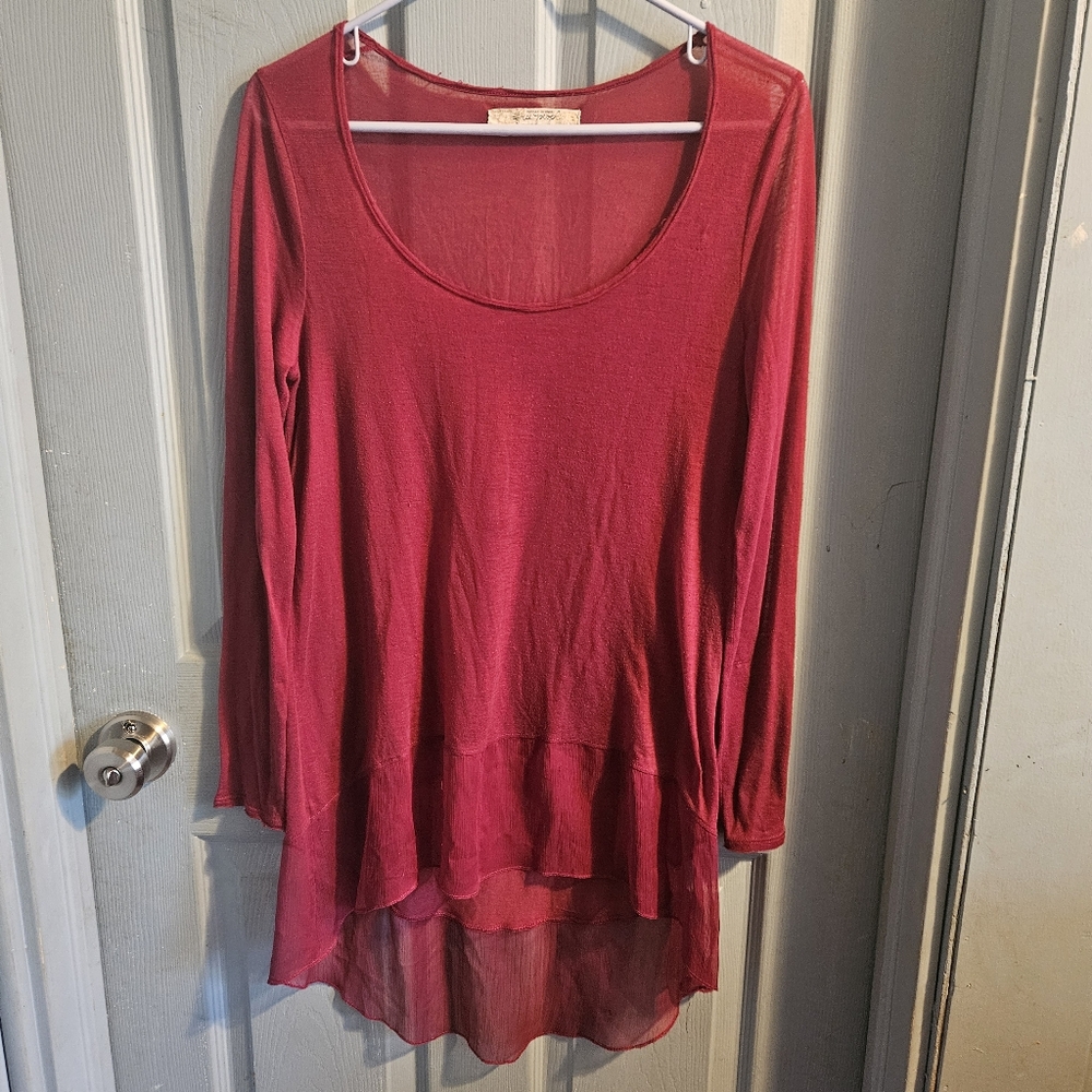Free People Sheer Top